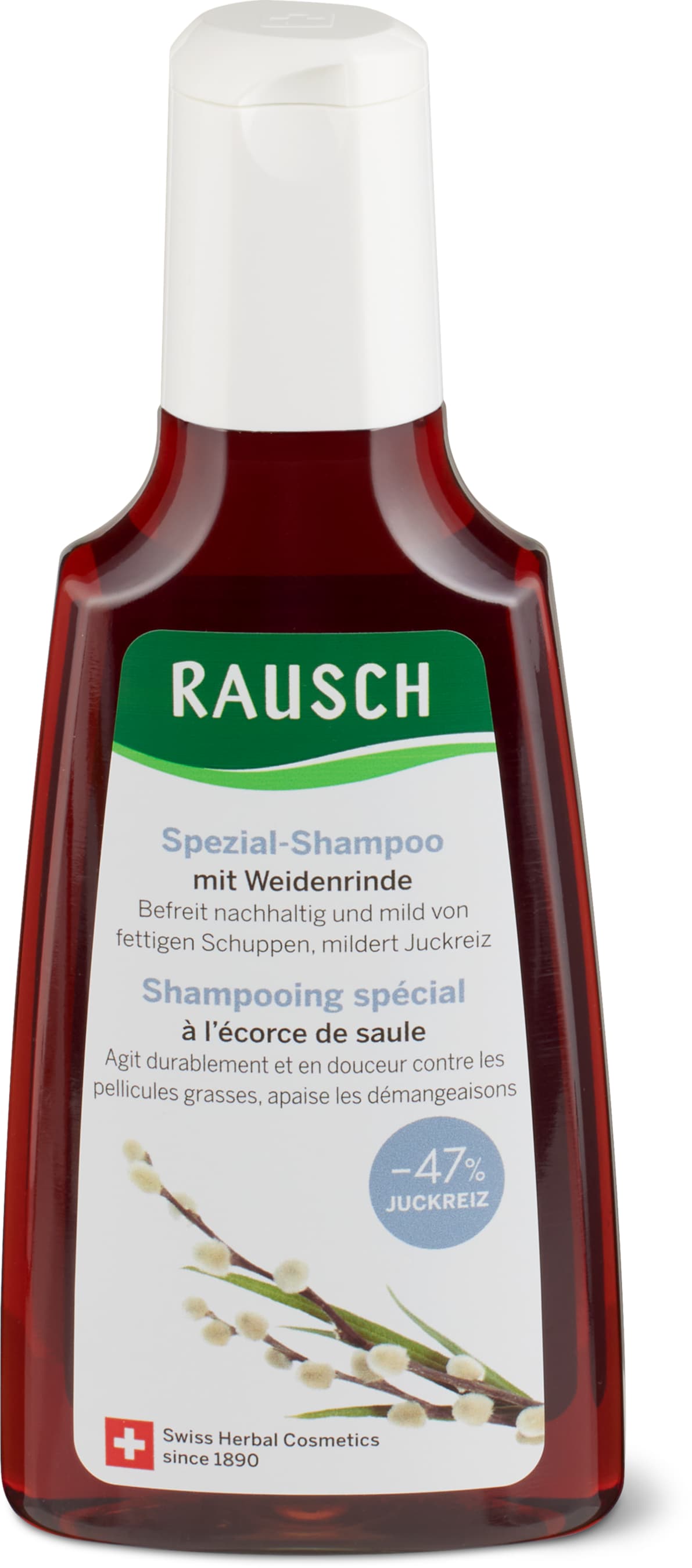 Anti-Schuppen-Shampoo mit Weidenrinde